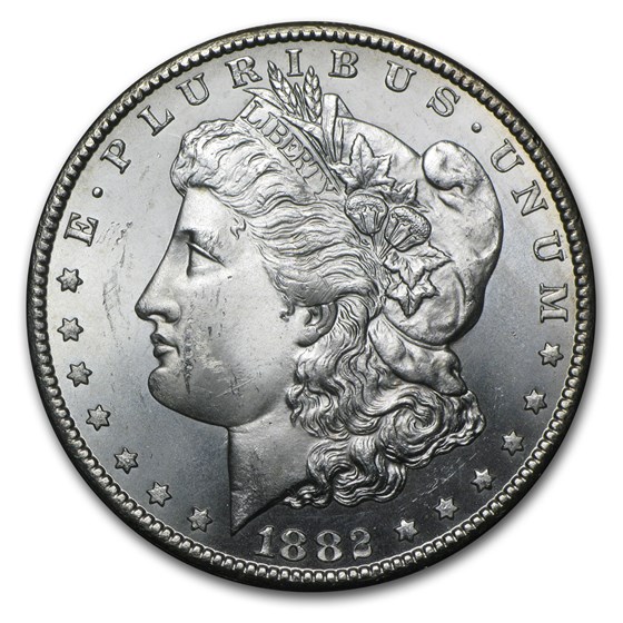1882-CC Morgan Dollar BU 1882-CC Morgan Dollar BU