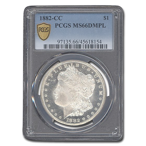 1882-CC Morgan Dollar DMPL MS-66 PCGS 1882-CC Morgan Dollar DMPL MS-66 PCGS