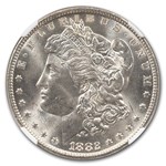 1882-CC Morgan Dollar MS-63 NGC (Green Label)