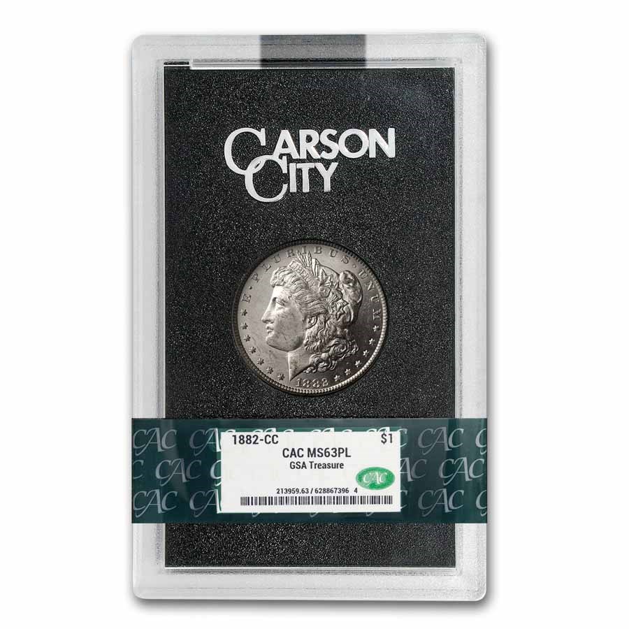 1882-CC Morgan Dollar MS-63 PL CACG (GSA)