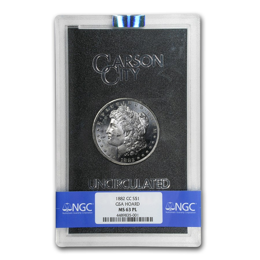 1882-CC Morgan Dollar MS-63 PL NGC (GSA)