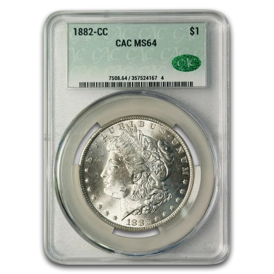 1882-CC Morgan Dollar MS-64 CACG