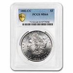 1882-CC Morgan Dollar MS-64 PCGS