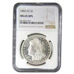 1882-CC Morgan Dollar MS-65 DPL NGC