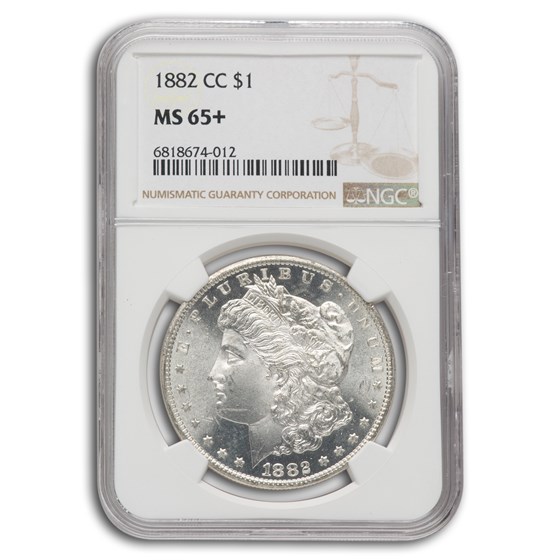 1882-CC Morgan Dollar MS-65+ NGC 1882-CC Morgan Dollar MS-65+ NGC