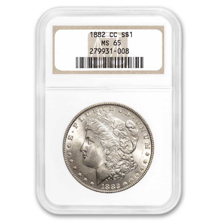 1882-CC Morgan Dollar MS-65 NGC