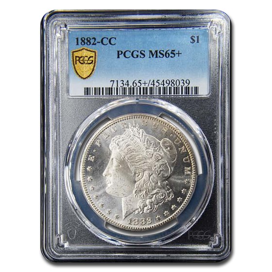1882-CC Morgan Dollar MS-65+ PCGS 1882-CC Morgan Dollar MS-65+ PCGS