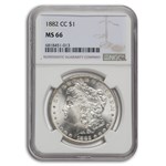 1882-CC Morgan Dollar MS-66 NGC