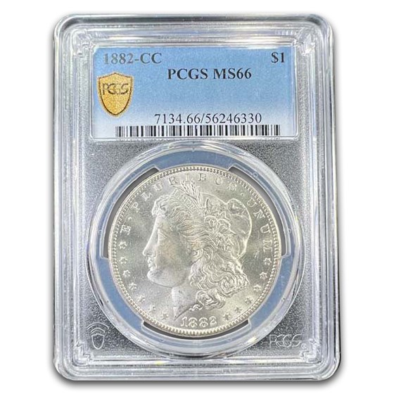 1882-CC Morgan Dollar MS-66 PCGS