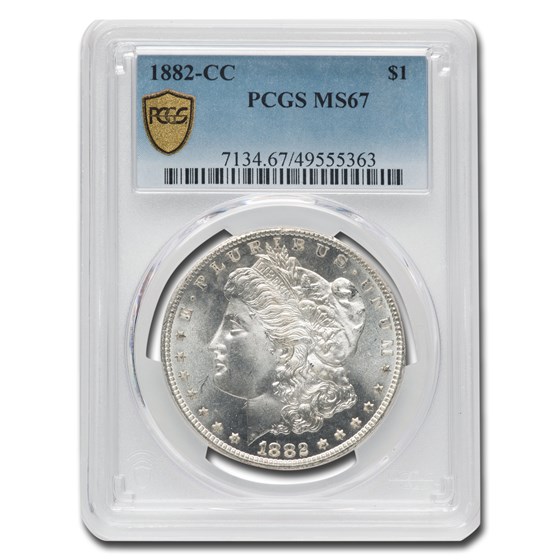 1882-CC Morgan Dollar MS-67 PCGS 1882-CC Morgan Dollar MS-67 PCGS