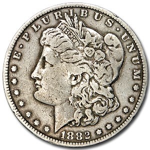 1882-CC Morgan Dollar VF Details (Cleaned) 1882-CC Morgan Dollar VF Details (Cleaned)