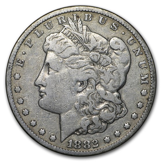 1882-CC Morgan Dollar VF 1882-CC Morgan Dollar VF
