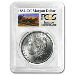 1882-CC Stage Coach Morgan Dollar BU PCGS