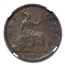 1882 Great Britain Penny Victoria VF-35 NGC (Brown)
