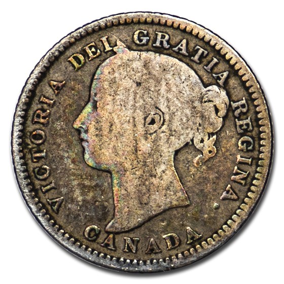1882-H Canada 10 Cents VG 1882-H Canada 10 Cents VG