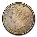 1882-H Newfoundland Silver 20 Cents Victoria AU-53 PCGS