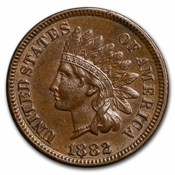 1882 Indian Head Cent BU (Brown) 1882 Indian Head Cent BU (Brown)