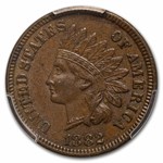 1882 Indian Head Cent MPD AU-58 PCGS