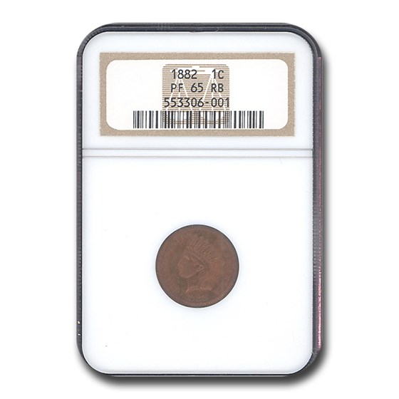 1882 Indian Head Cent PF-65 NGC (Red/Brown) 1882 Indian Head Cent PF-65 NGC (Red/Brown)