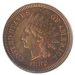 1882 Indian Head Cent PF-66 NGC (Red/Brown)