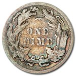 1882 Liberty Seated Dime Fine
