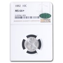 1882 Liberty Seated Dime MS-66+ NGC CAC