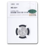 1882 Liberty Seated Dime MS-66+ NGC CAC