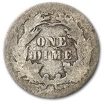 1882 Liberty Seated Dime VG