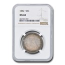 1882 Liberty Seated Half Dollar MS-68 NGC