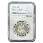 1882 Liberty Seated Half Dollar PF-67 Cameo NGC