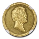 (1882) Lincoln-Garfield Medal MS-61 NGC (PL)