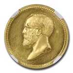 (1882) Lincoln-Garfield Medal MS-61 NGC (PL)