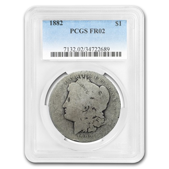 1882 Morgan Dollar Fair-2 PCGS (Low Ball Registry) 1882 Morgan Dollar Fair-2 PCGS (Low Ball Registry)