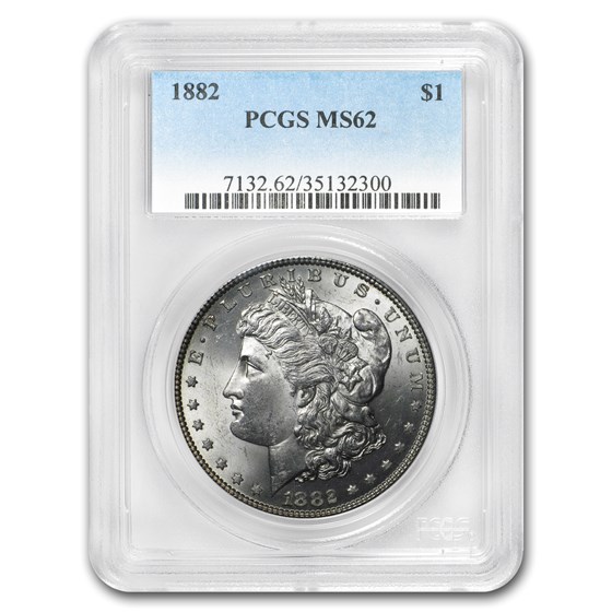 1882 Morgan Dollar MS-62 PCGS