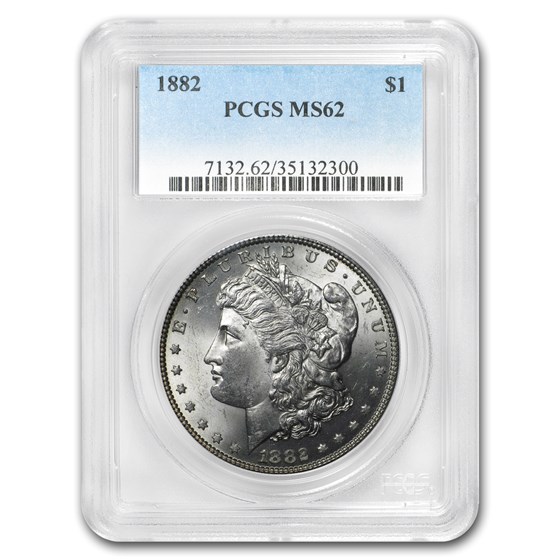1882 Morgan Dollar MS-62 PCGS 1882 Morgan Dollar MS-62 PCGS