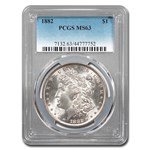 1882 Morgan Dollar MS-63 PCGS