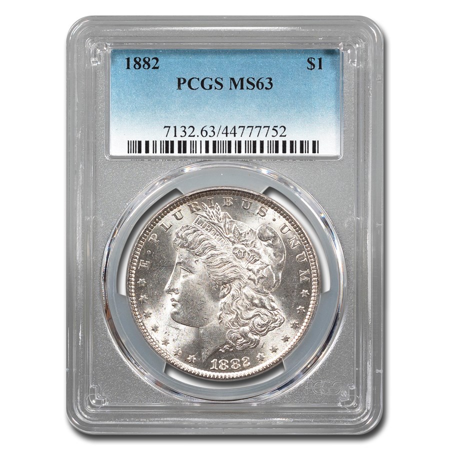 1882 Morgan Dollar MS-63 PCGS