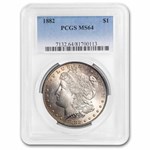 1882 Morgan Dollar MS-64 PCGS