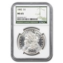 1882 Morgan Dollar MS-65 NGC (Green Label)