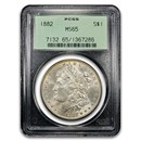 1882 Morgan Dollar MS-65 PCGS (Early Green Label)