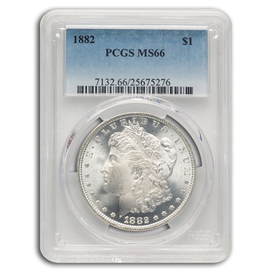 1882 Morgan Dollar MS-66 PCGS 1882 Morgan Dollar MS-66 PCGS