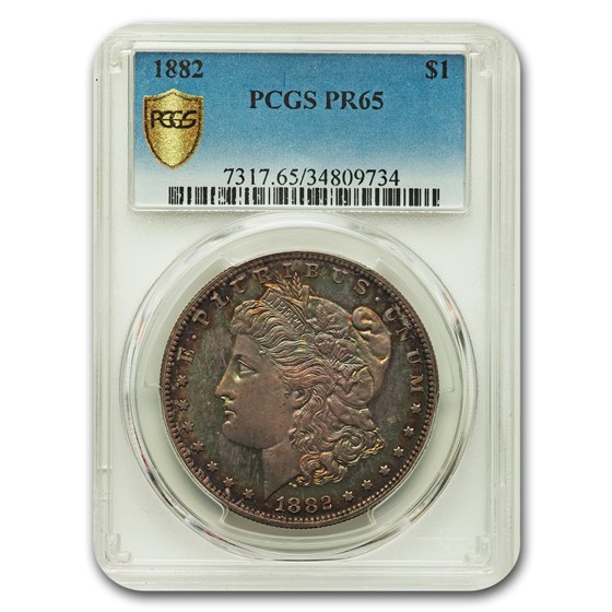1882 Morgan Dollar PR-65 PCGS 1882 Morgan Dollar PR-65 PCGS