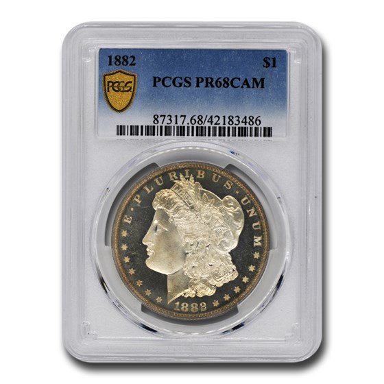 1882 Morgan Dollar PR-68 Cameo PCGS 1882 Morgan Dollar PR-68 Cameo PCGS