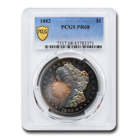 1882 Morgan Dollar PR-68 PCGS 1882 Morgan Dollar PR-68 PCGS