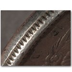 1882 Morgan Dollar XF (Railroad Rim Partial Collar Error)