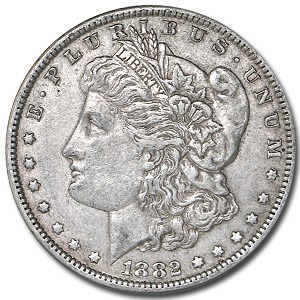 1882 Morgan Dollar XF 1882 Morgan Dollar XF
