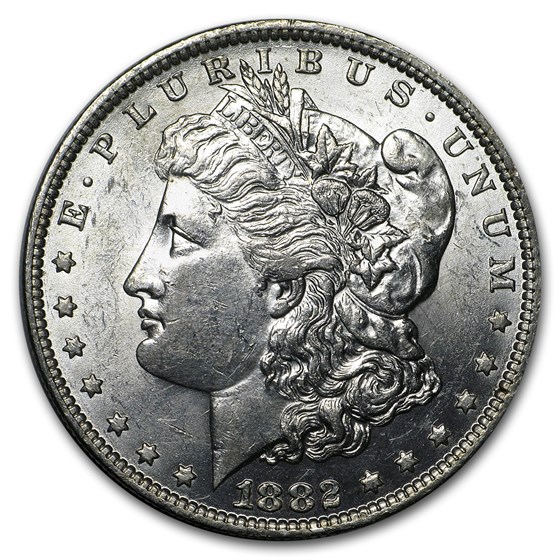 1882-O Morgan Dollar AU