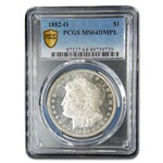 1882-O Morgan Dollar DMPL MS-64 PCGS