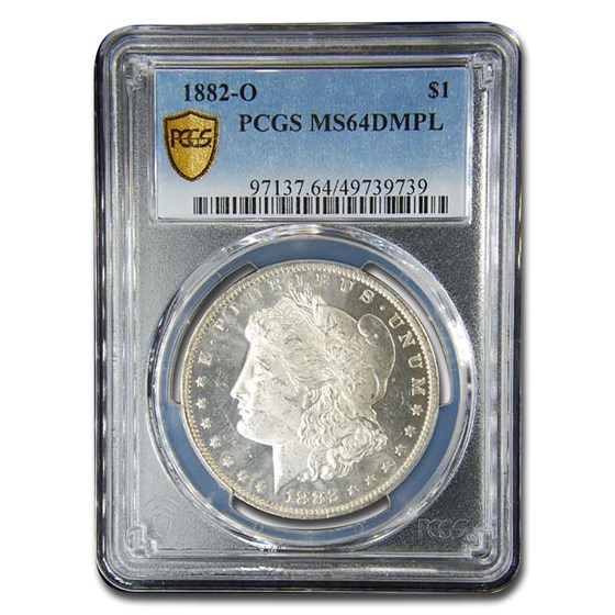 1882-O Morgan Dollar DMPL MS-64 PCGS 1882-O Morgan Dollar DMPL MS-64 PCGS
