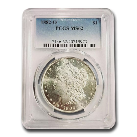 1882-O Morgan Dollar MS-62 PCGS 1882-O Morgan Dollar MS-62 PCGS